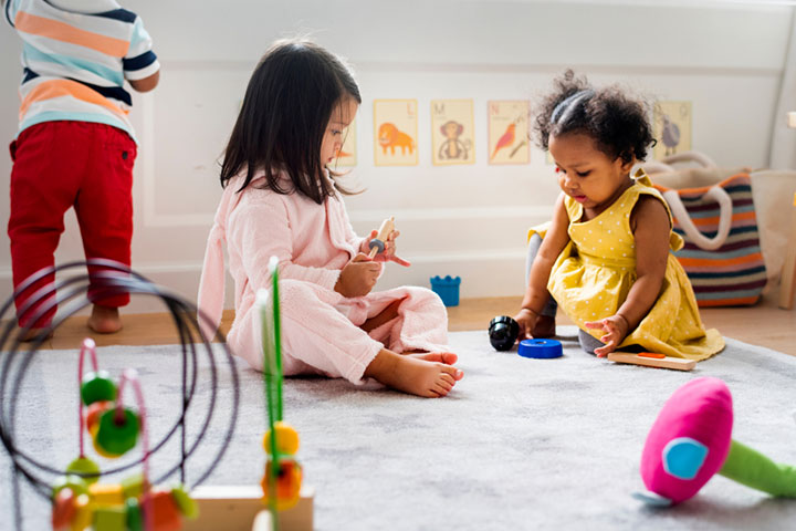 Encourage them to socialize and play with other toddlers