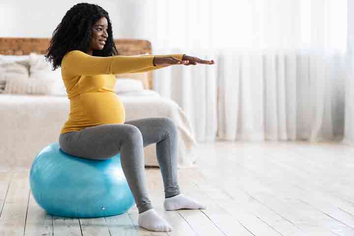 Exercising is an important pregnancy beauty tip