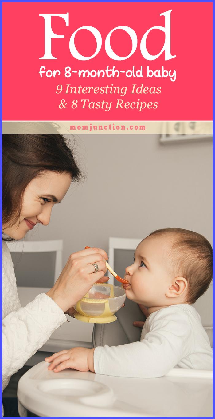 8th month baby food: Feeding schedule with Tasty Recipes