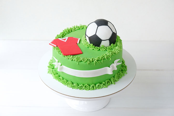 Football Themed 1st Birthday Cake Ideas