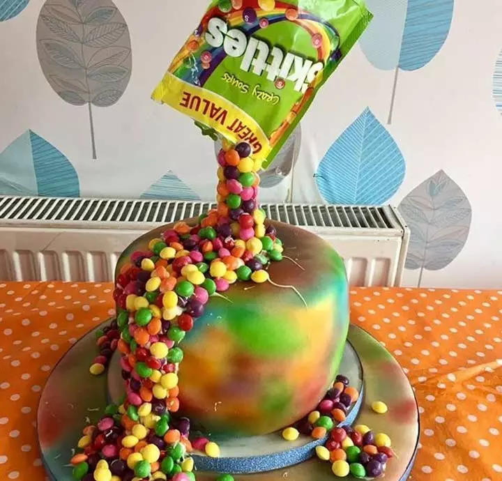 Gravity Defying 1st Birthday Cake Ideas