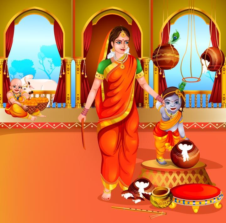 10 Best Lord Krishna Childhood Stories For Kids