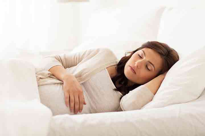 Pregnancy beauty tips, Sleep well 