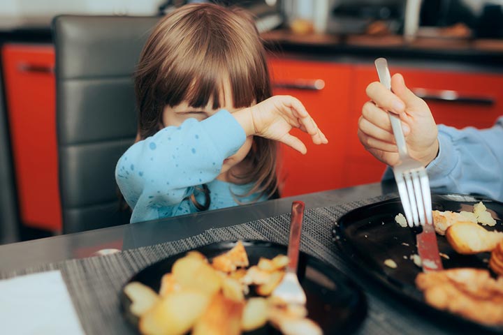 Some children have poor eating habits in kids