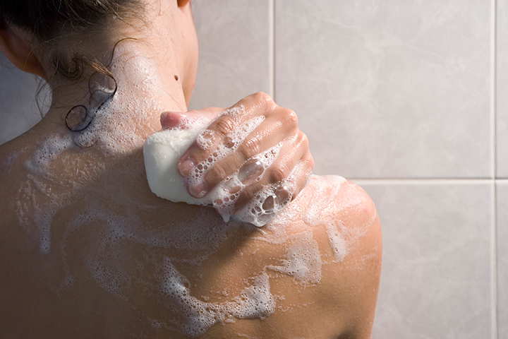 Too much of bathing or washing can make your skin dry