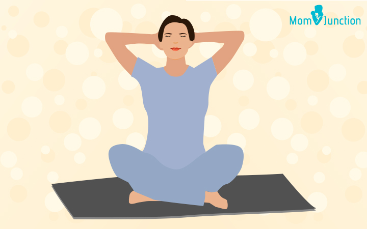 Upper back stretch pilates pregnancy exercises