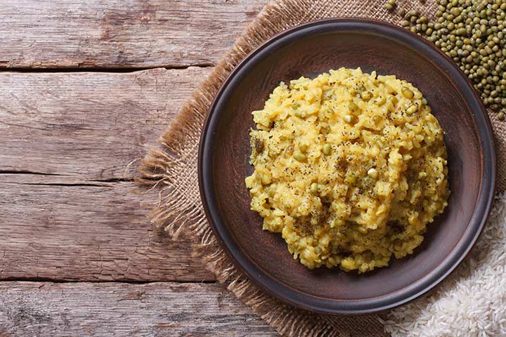 vegetable khichdi for 8th month baby food