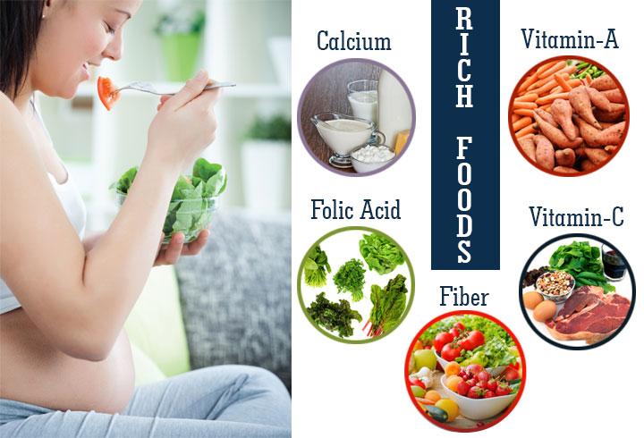 healthy diet during 9th month of pregnancy