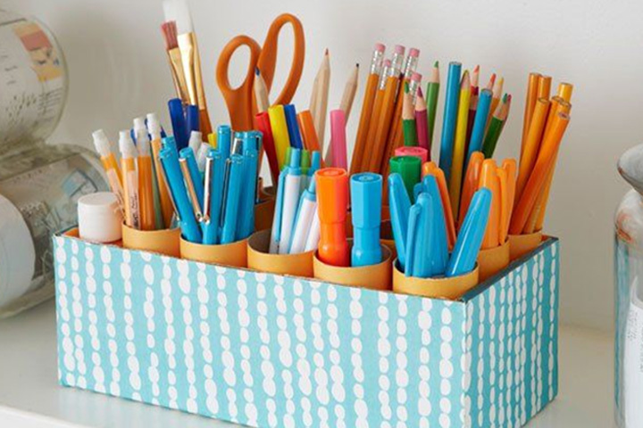 House crafts for preschoolers, pens