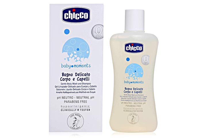 chicco gentle body wash and shampoo