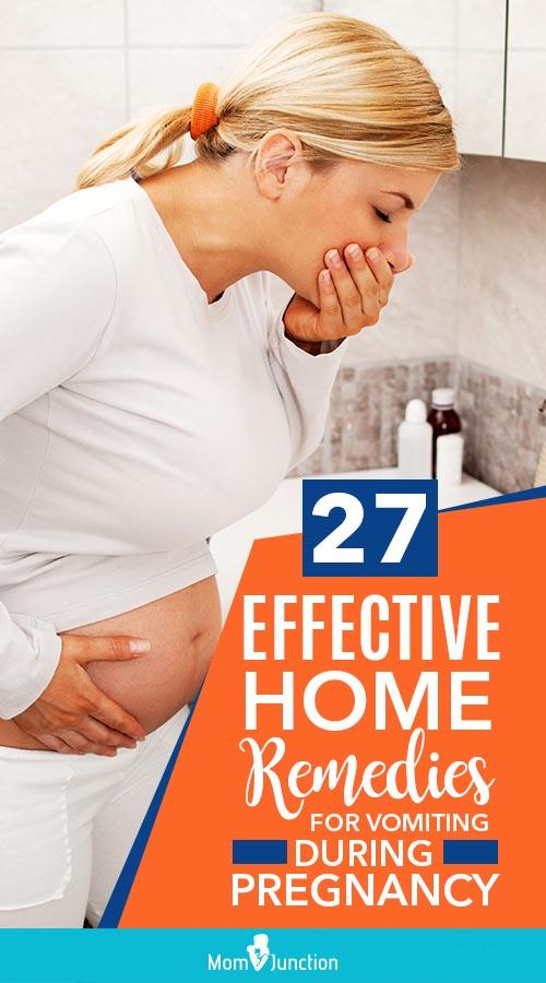 27 Effective Home Remedies For Vomiting During Pregnancy 