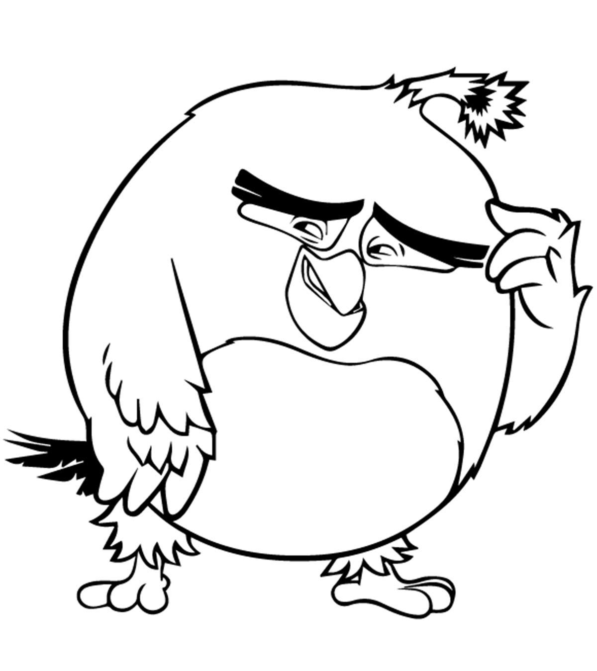 650 Coloring Page Angry Birds For Free