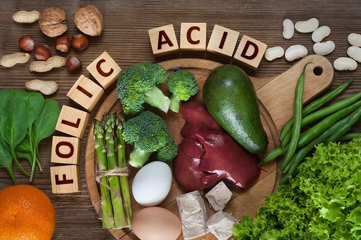 Folate In Foods Chart