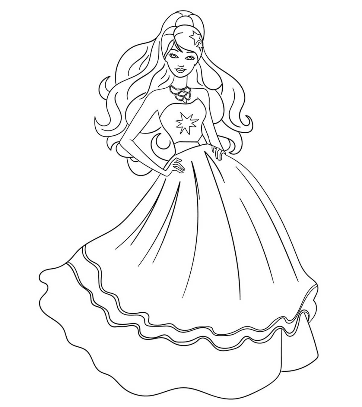 Pdf Barbie Fashion Barbie Coloring Pages / See more ideas about barbie