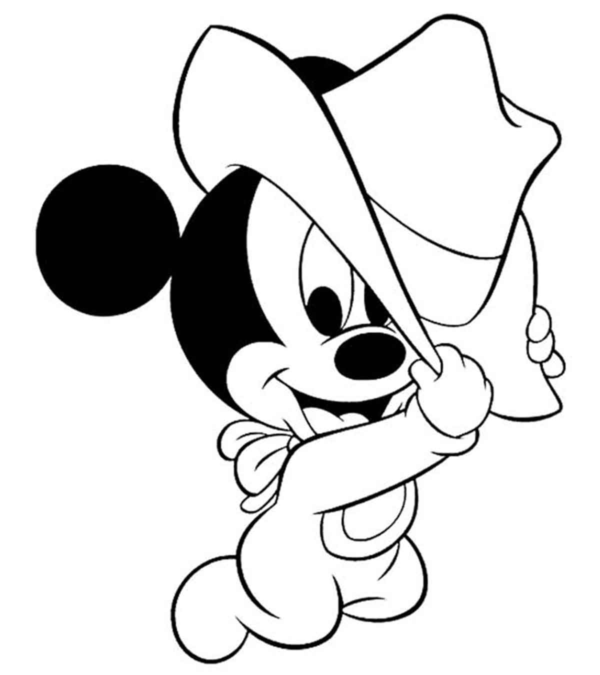Free Printable Minnie And Mickey Mouse Coloring Pages