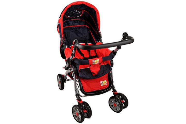 Mee Mee Baby Products - red printed pram mee mee red printed pram