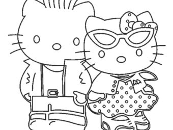 75 Cute Hello Kitty Coloring Pages Your Toddler Will Love