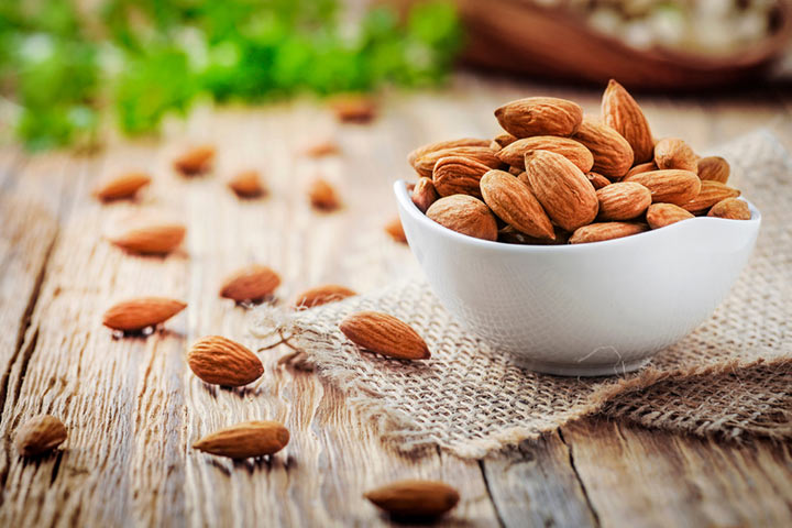 Almonds to increase breastmilk