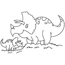 Dinosaur Coloring pages. 14 Unique and large Coloring Pages. by Simon and Co