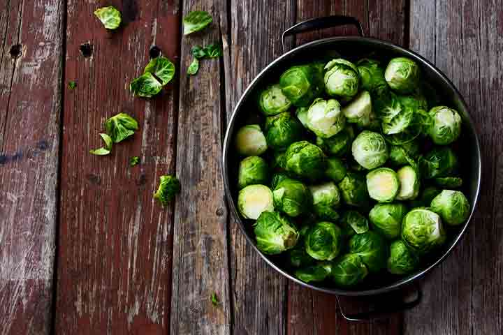Brussel sprouts is also rich in folic acid