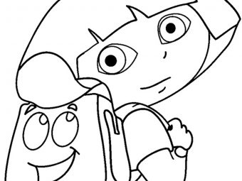 Top 40 Awesome Dora Coloring Pages Your Toddler Will Love