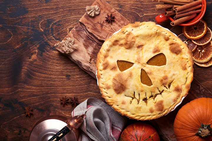 Eye pie, Halloween food ideas for kids