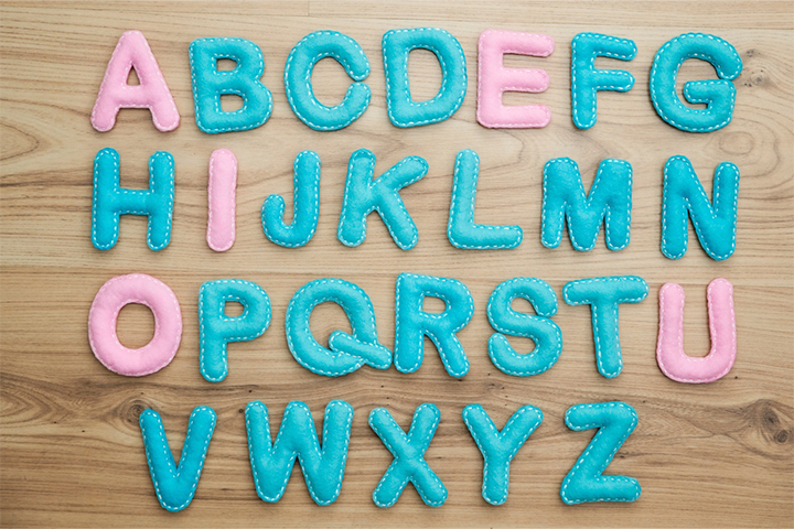 Felt alphabet crafts ideas for kids