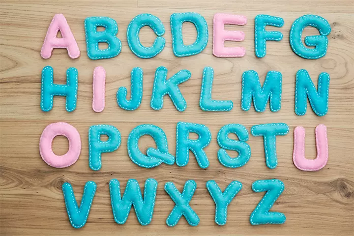 Felt alphabet crafts ideas for kids