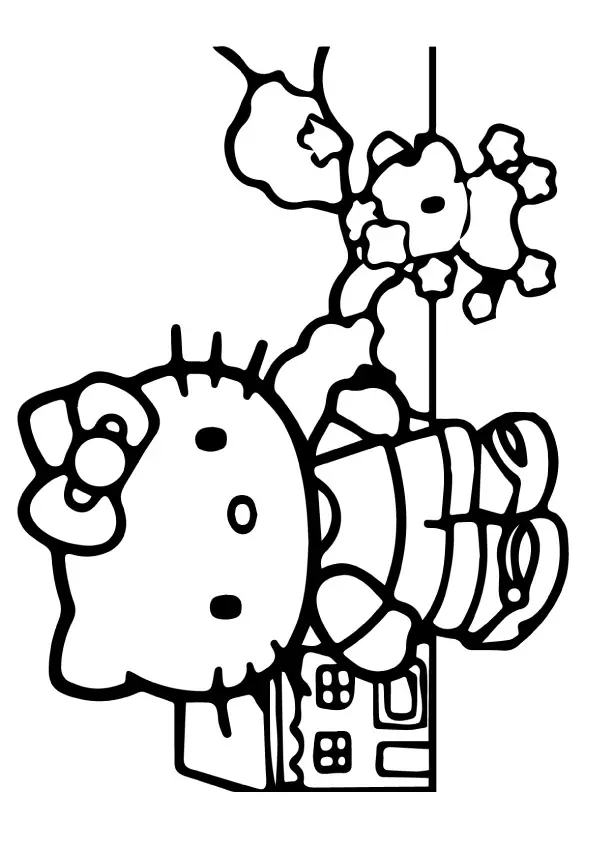 Hello-Kitty-Playing-with-Dog