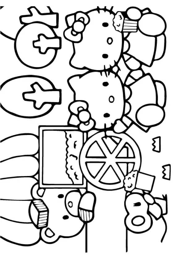 Hello-Kitty-With-Popcorns