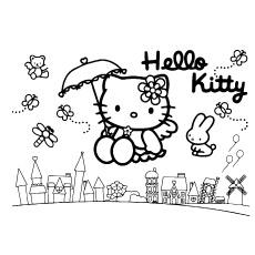 Hello-Kitty-flying-with-friends