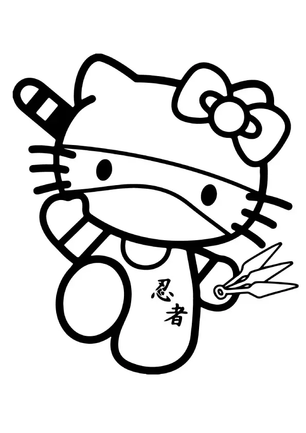 Hello-Kitty-in-Ninja