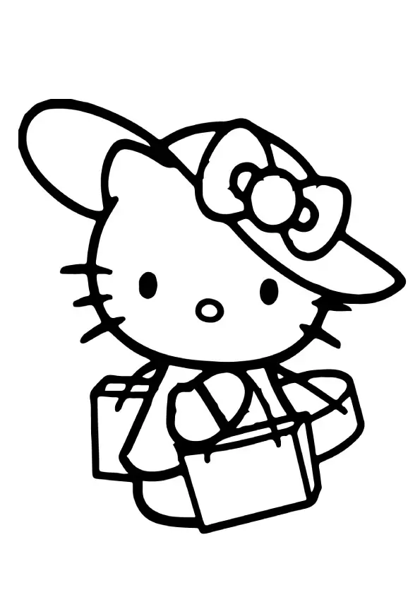 Hello-Kitty-shoping