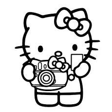  Hello Kitty Coloring Sheets of taking Photography_image