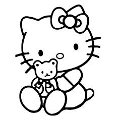 Top 75 Free Printable Hello Kitty Coloring Pages Online