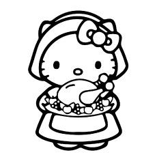 Hello-Kitty-with-food