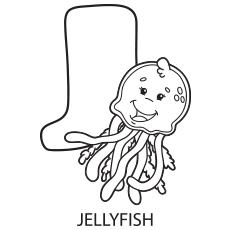 Uppercase Letter J Coloring Page