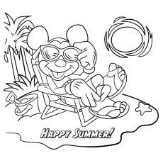 Top 75 Free Printable Mickey Mouse Coloring Pages Online