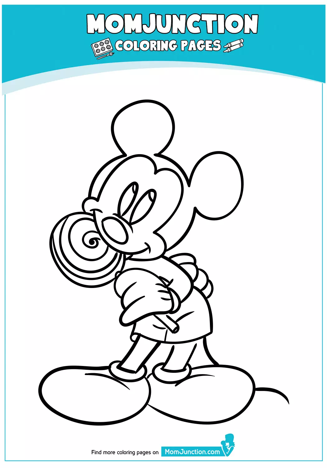 Mickey-Mouse-Eating-Lolipop