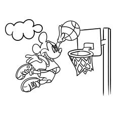 Mickey-Mouse-Playing-Basket-Ball