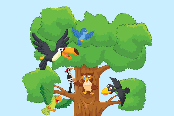 Of Crows And Owls Panchatantra story for kids