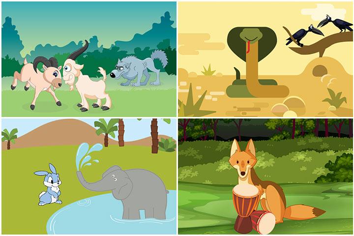 Images. De courtes histoires du Panchatantra pour enfants