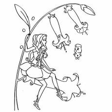 barbie fairy drawing