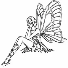 Dreaming about the Day Barbie Coloring Page_image