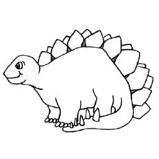 Cute Dinosaur Coloring Pages for Kids Ages 8-12 