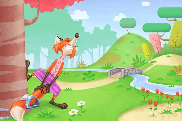 The Fox Without A Tail Animal Story For Kids
