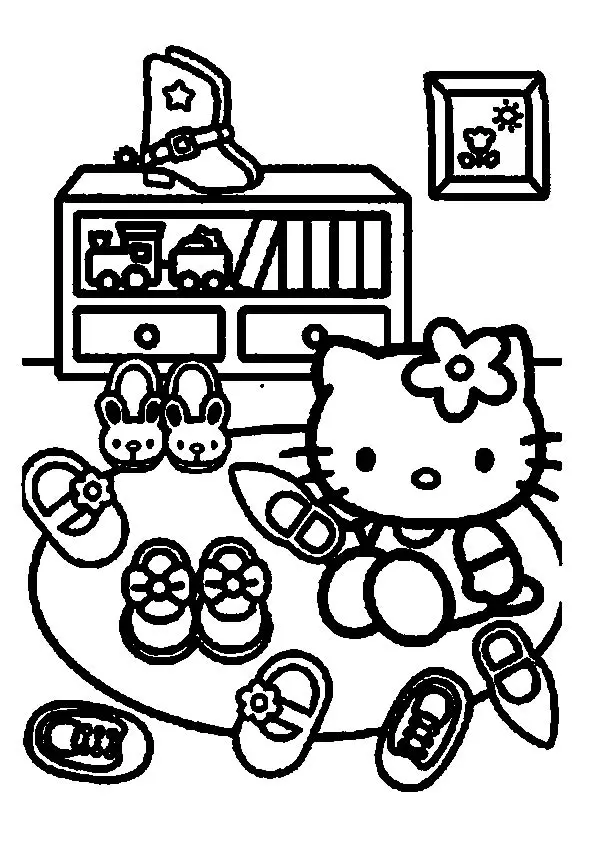 The-Kitty-Choosing-Shoes-color