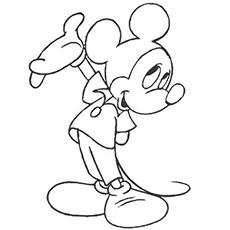 6100 Top Coloring Pages Printable Mickey Mouse Pictures