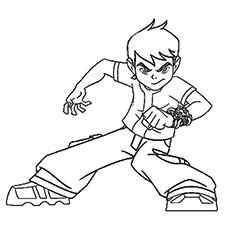 Ben 10 Coloring Pages 20 Free Printable for Little Ones