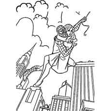 54 Animated Spiderman Coloring Pages , Free HD Download